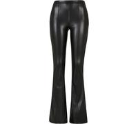 Urban Classics Synthetic Leather Flared Pants Black Taille: M | Pantalons de costume Outlet | Femme | Le Noir