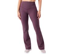 Mandala - Women's Flared & Ribbed Pants - Pantalon de jogging - S - burgundy