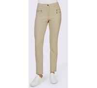 Pantalon extensible - Linea Tesini - sable SABLE 19