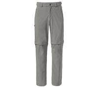 Pantalon extensible total zip VAUDE Farley III Gris 52 Tall