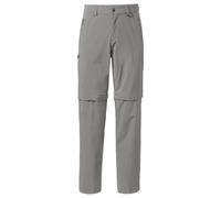 Vaude Farley Stretch Zip Off Ii Pants Gris 50 / Regular Homme