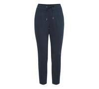 Pantalon femme b.young Rizetta Crop - bleu - Coupe régulière - Taille normale - Longueur cheville S