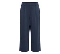 CULTURE Pantalon à pince 'CUBuka' marine, Taille 42