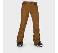 Pantalon Femme De Ski / Snow Volcom Species Stretch Copper Marron 2020 taille XS