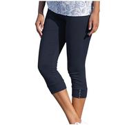 Pantalon Femme Été Léger 3/4, Pantalons Large Coton Et Lin Pant Casual Pants Polyester Pantacourt Basique Pantacourts Scrunch Legging Yoga Leggings Sport Pantacourt Femme Grande Taille Pants