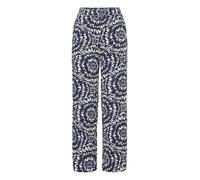 Pantalon femme Ichi Aya 2 Bleu 36