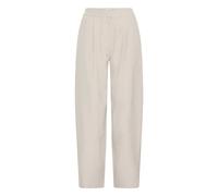 Pantalon femme Ichi Fava Barrel Gris 40