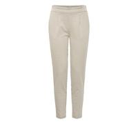 ichi pantalons femme de couleur beige 34