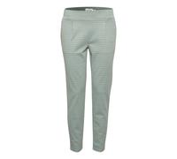 ICHI Pantalon à pince 'IHKate' gris / vert clair, Taille 40