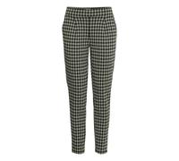 Pantalon femme Ichi Kate Checky 2 Vert S