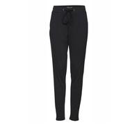 Pantalon femme - Ichi - Kate - Couleur noire - Coupe régulière - Taille élastique XS