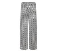 Pantalon femme Ichi Kate Print 31 Bleu XS