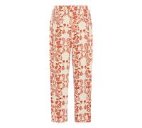 Pantalon femme Ichi Kate Print PA29 Orange M