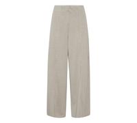ICHI Pantalon à plis 'Kate' sable / marron, Taille 44