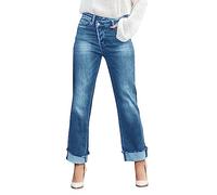 Pantalon Femme Jambe Droite Mode Pantalon Décontracté Uni Ample Pantalon Décontracté Femme Léger Long Pantalon de Jogging Pantalon Décontracté Jambe Serrée avec Poche et Cordon de Serrage