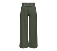 JDY Pantalon à pince 'JDYGEGGO' vert chiné, Taille 36