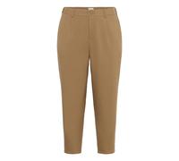 Pantalon femme KAFFE Curve Merla Marron 48