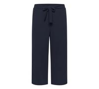 Pantalon femme KAFFE Curve Pheolo Cropped Bleu L