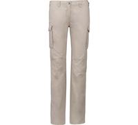 Pantalon femme léger multipoches Kariban Beige 36