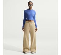 Pantalon femme Nike Sportswear Phoenix Fleece Beige S Female