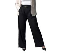 Pantalon femme noir à pinces extensible - Taille haute chic et confort sans repassage MIRACLE STRETCH PANTS My Actiforme - S S