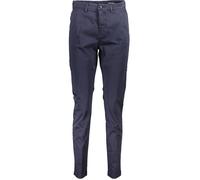North Sails, Femme, Pantalons, Bleu, Taille: 42 FR Pantalon Bleu en Coton avec Logo Femme