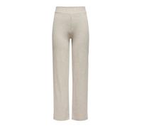 Only Onlemma Wide Pant Noos JRS Pantalon en Tissu pour Femme, Pierre de Pumice - Détails : mélange, L