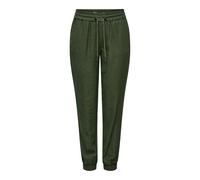 Pantalon femme Only Kelda-Emery Pull-Up Vert 34x34