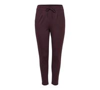 Pantalon femme Only Poptrash life easy pant Rouge Sx32