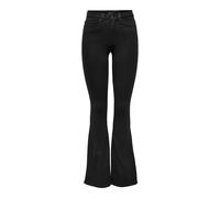 Only Jean Femme Onlroyal High Sweet Flared 600 Noir M/34