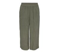 Pieces Vinsty Culotte Fit High Waist Pants Vert XL Femme
