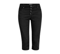 Pantalon femme Pulz Jeans Rosita Capri Noir 36