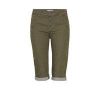 Pantalon femme Pulz Jeans Rosita Capri Vert 38