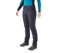 Pantalon softshell femme rab incline as noir