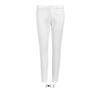 Pantalon femme Sol's Jules Blanc 36