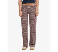 Superdry Pantalon Athletic Essentials Femme Beige/Merlot Taille 38