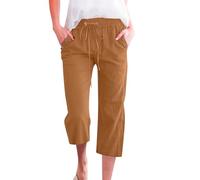 Pantalon Femme Taille Elastique, Pantalon Fluide Femme, Mes Commandes passées, Ventes Flash du Jour, Pantacourt Femelle, 2025, Trousers for Women_1