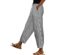 Pantalon Femme Taille Elastique, Pantalon Large Femme, Mes Commandes passées, et Ventes Flash du Jour, Pantacourt Femelle, 2025, Trousers for Women_1