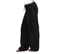 Pantalon Femme Taille Élastiquée sans Bouton Chino Basse Plissé Carreaux Paillette Bandeau Cropped Côtes Confort Happy Bretelle Fantaisie Jogg Fourrés Tres Grosse Us Site Impermeable