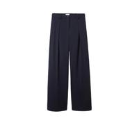 Pantalon femme Tom Tailor Lea wide leg Bleu 36x32