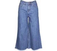 Pantalon femme Urban Classic denim culotte Bleu S