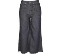 Pantalon femme Urban Classic denim culotte Noir S