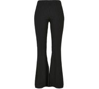 Pantalon femme - Urban Classics - Flared pin stripe - Taille élastique - Coupe ajustée - Jambes évasées XXXXXL
