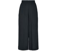 Urban Classics Ladies Wide Viscose Culotte Mous, Noir, S Femme