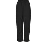 Pantalon femme Urban Classics shiny crinkle nylon zip-grandes tailles - noir - XXL XXL