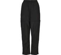 Urban Classics Shiny Crinkle Nylon Zip Pants Noir S Femme