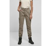 Urban Classics Pantalon cargo femme – Taille haute, poches latérales – Softtaupe 29