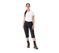 Vaude Pantacourt Farley Stretch Capri III Noir Femme 36