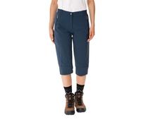 Vaude Farley Stretch Capri Iii Pants Bleu 48 Femme