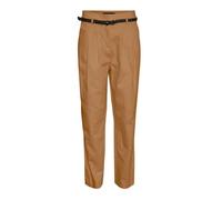 Pantalon Femme - Vero Moda Katie - Taille Haute - Camel - Coupe 7/8